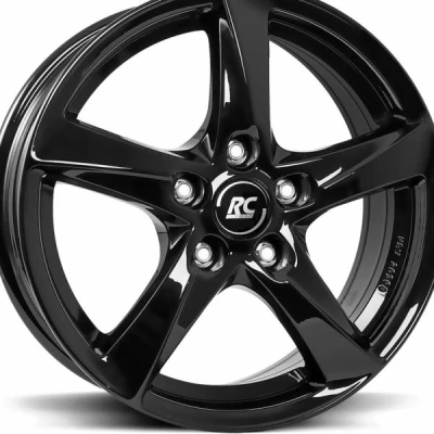 Kuva Brock RC30 Shiny Black 6x16 5/100 ET50 B54.1