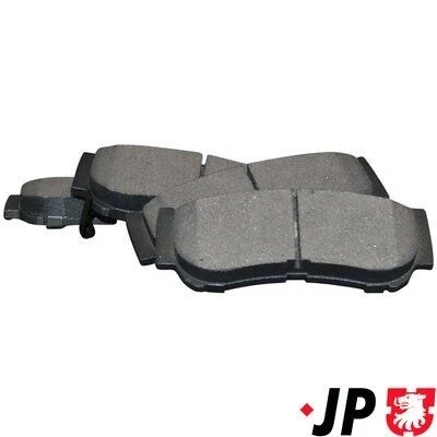 Kuva JP GROUP 3563700710 Jarrupalat Taka akseli akustisella kulumavaroittimella HYUNDAI: Santa Fe 2, I, H 1 Van