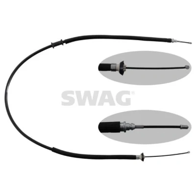 Kuva SWAG 70 94 9619 Käsijarruvaijeri Taakse, vasen, oikea 1456 FIAT: Punto II Hatchback