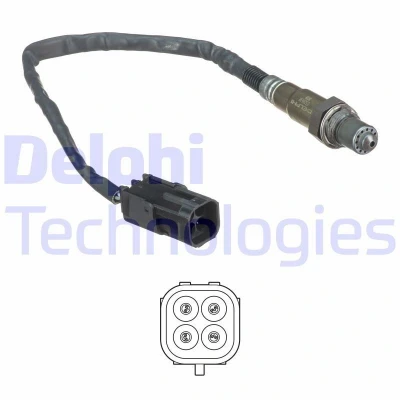 Kuva DELPHI ES20638 12B1 Lambda Anturi Planarsondi, Lämmitetty
