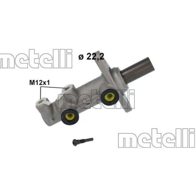 Kuva METELLI 05 1236 Jarrupääsylinteri 22,20 Alumiini
