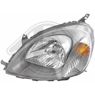 Kuva DIEDERICHS 6605981 Ajovaloumpio Vasen H4, P21W, W5W TOYOTA: Yaris I Hatchback
