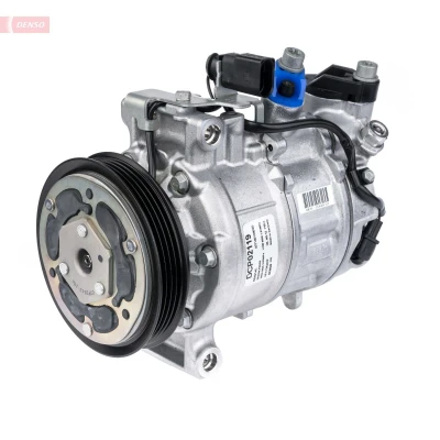 Kuva DENSO DCP02119 Ilmastoinnin Kompressori 6SAS14C 12 R 134a, 1234yf magneettikytkimellä