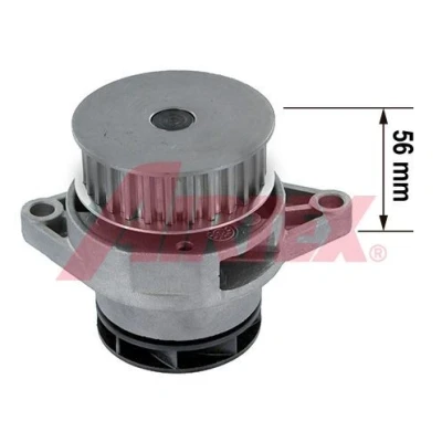 Kuva AIRTEX 1682 Vesipumppu 27 VOLKSWAGEN: Golf 4, 4 Variant, Polo III Hatchback, SEAT: Leon I Hatchback