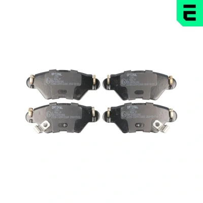 Kuva OPTIMAL BP 12081 Jarrupalat Taka akseli akustisella kulumavaroittimella OPEL: Astra G Caravan, CC, Zafira A