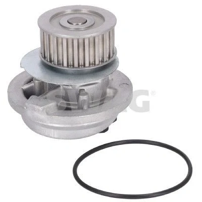 Kuva SWAG 40 15 0015 Vesipumppu 21 Alumiinivalu Tiivisterenkaalla Muovi OPEL: Astra F CC, Kadett E Sedan, CC