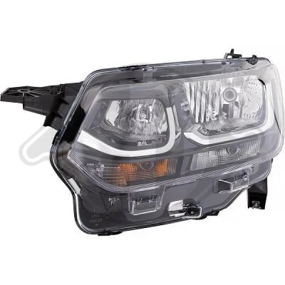 Kuva DIEDERICHS 6696081 Ajovaloumpio Vasen H7/H1, W21/5W Halogeeni Oikeanpuoleiselle liikenteelle TOYOTA: Proace II Van