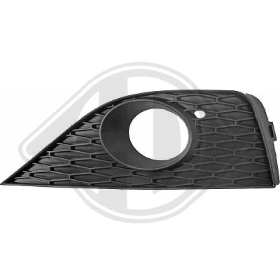 Kuva DIEDERICHS 7426049 Puskurin Ritilä Vasen Sumuvaloilla vasrustetuille autoille SEAT: Ibiza 4 ST