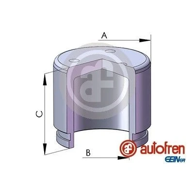 Kuva AUTOFREN SEINSA D025538 Jarrusatulan Mäntä 43 AKEBONO NISSAN: Qashqai / Qashqai+2 I