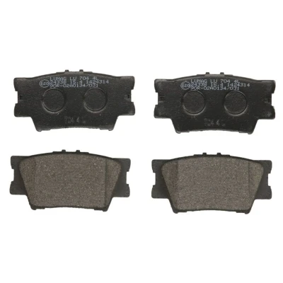 Kuva BRECK 24338 00 704 Jarrupalat Ei kulumisenilmaisimelle TOYOTA: RAV4 III SUV, IV Camry VI Sedan