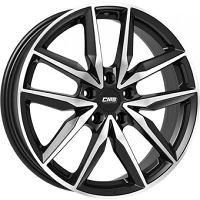 Kuva CMS C28 Gloss Black Polished 7x17 5/114 ET40 B67.1