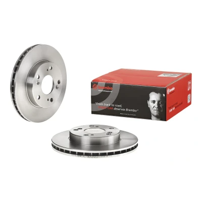 Kuva BREMBO 09.6753.30 Jarrulevyt 260 23 5 tuuletettu sisältä Ruuveilla HONDA: CIVIC 7 Hatchback, CR V 1