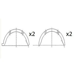 Kuva FAI AutoParts BT3012 STD Välilevy, Kampiakseli CITROËN: Jumper I Van, C4 Coupe, C5 III Farmari, VOLVO: S40 II