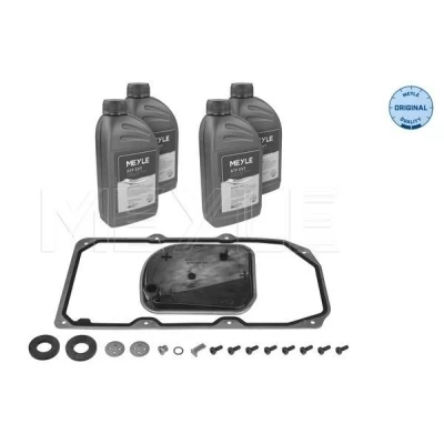 Kuva MEYLE 014 135 0204 Tarvikesarja, Öljynvaihto Automaattivaihteisto Tarvikkeilla öljymäärä vakioöljynvaihtovälille ORIGINAL Quality