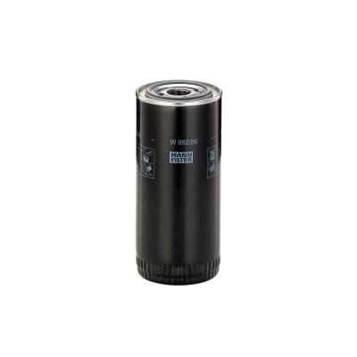 Kuva MANN FILTER W 962/26 Öljynsuodatin 1 12 UNF 1B yhdellä peruutuksenestoventtiilillä Ruuvattava suodatin