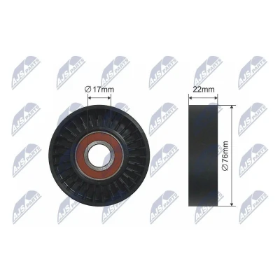 Kuva Hihnankiristin, moniurahihna HYUNDAI TERRACAN, KIA BONGO Flak/chassi, CARNIVAL I, II, / GRAND III, K2900 OE 0K88R15981,