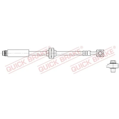 Kuva QUICK BRAKE 50.201X Jarruletku 420 M10x1 CHEVROLET: Aveo Hatchback