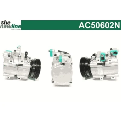 Kuva The NewLine AC50602N Ilmastoinnin Kompressori HS18 HYUNDAI: Santa Fe I
