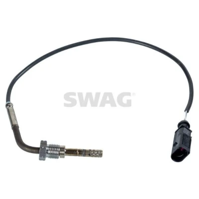 Kuva SWAG 33 10 0377 Tunnistin Pakokaasulämpötila Pakokaasuturboahtimen jälkeen AUDI: A4 B8 Avant, A6 C7 Q7, VOLKSWAGEN: Touareg II
