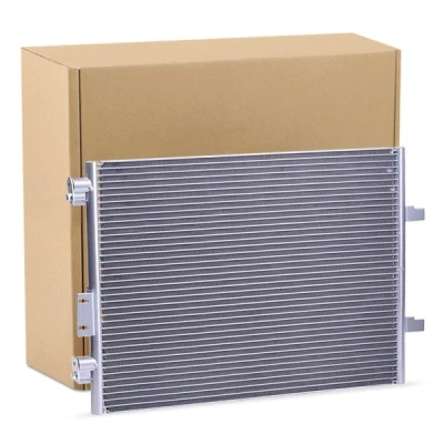 Kuva NRF EASY FIT 35544 Ilmastoinnin Lauhdutin Tiivisterenkaalla 14,4 11 Alumiini 500 RENAULT: CLIO 2