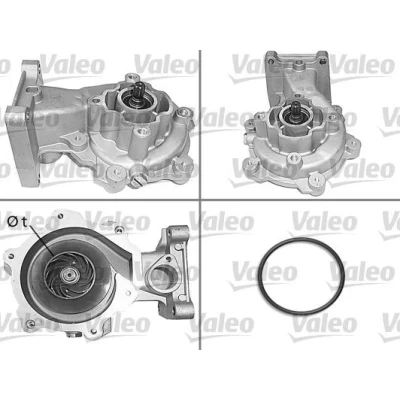 Kuva VALEO 506693 Vesipumppu ilman hihnapyöriä Tiivisteillä kantta FORD: MONDEO 3 Kombi, Transit Mk5 Bussi, Van, JAGUAR: X Type Farmari