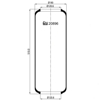 Kuva FEBI BILSTEIN 20896 Metallipalje, ilmajousitus