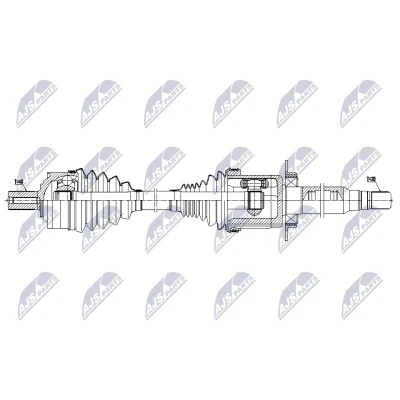 Kuva Vetoakseli NTY NPW VV 160