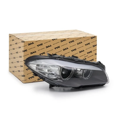 Kuva TYC 20 12761 06 2 Ajovaloumpio Oikea H7/H7, LED Huomiovalolla Oikeanpuoleiselle liikenteelle Sähkömoottorilla, LEDillä BMW: 5 Touring, Sedan