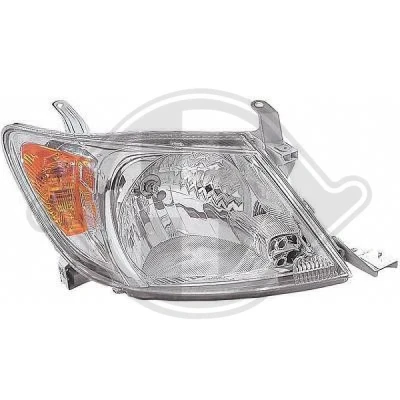 Kuva DIEDERICHS 6684880 Ajovaloumpio Oikea H4 TOYOTA: HILUX 3 Pick up