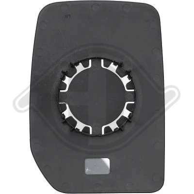 Kuva DIEDERICHS 1454127 Sivupeilin Lasi Vasen FORD: Transit Mk6 Van, Bussi, Mk5 Bussi