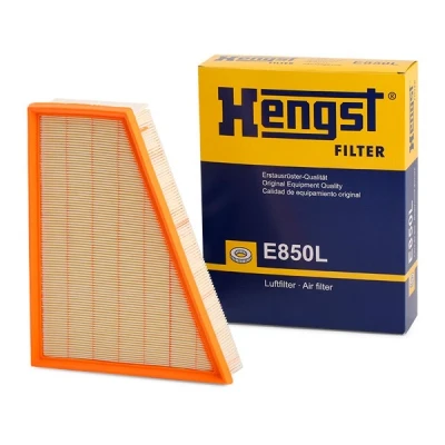 Kuva HENGST FILTER E850L Ilmansuodatin 70 120 317 Suodatinpanos FORD: MONDEO 4 Turnier, 4, S Max Mk1, VOLVO: V70 3, S80 II
