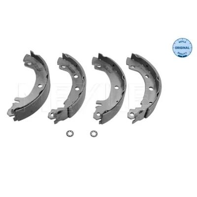Kuva MEYLE 16 14 533 0007 Jarrukengät Taka akseli 203 38 Ilman jousta ORIGINAL Quality RENAULT: MEGANE 1