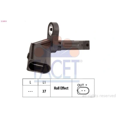 Kuva ABS anturi FACET 21.0014
