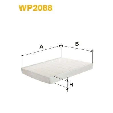 Kuva Suodatin, sisäilma WIX FILTERS WP2088