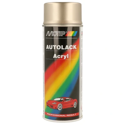 Kuva MOTIP 51010 Ajoneuvo yhdistelmämaali aerosoli Musta Kompakt white glossy 400 ml