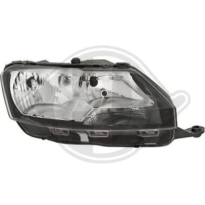 Kuva DIEDERICHS 7825080 Ajovaloumpio Oikea H7, H15 Oikeanpuoleiselle liikenteelle SKODA: Rapid Spaceback