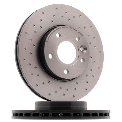 Kuva BREMBO 09.A905.1X Jarrulevyt 278 25 5 rei&#039;itetty/tuuletettu sisältä pinnoitettu hiiliteräs VOLVO: V50, V40 Hatchback, C30, FORD: FOCUS 3 Turnier