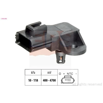 Kuva EPS 1.993.093 Paineilma Anturi, Korkeus Made in Italy OE Equivalent