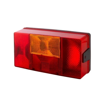 Kuva HELLA 2SE 006 040 011 Takavalo Vasen punainen/keltainen Perävaunuille, ilman polttimoita