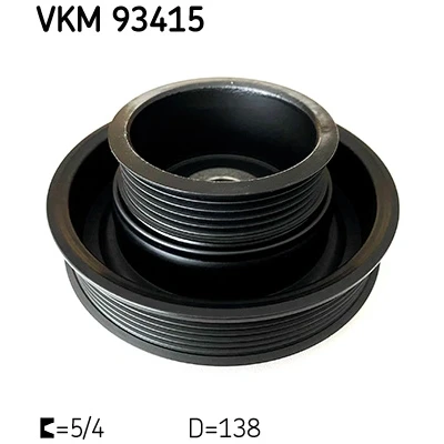 Kuva SKF VKM 93415 Kampiakselin Hihnapyörä 131.10 / 79.5mm 5, 6