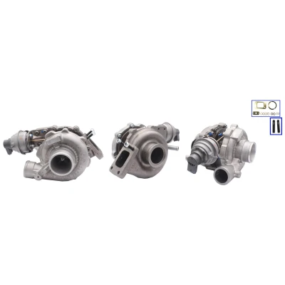 Kuva TURBO MOTOR PA7961225 Turboahdin Pakokaasuahdin, sähköisesti säädetty toimilaite (aktuaattori) Tiivisteillä PEUGEOT: Boxer Bussi, Van
