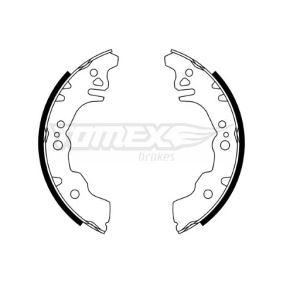 Kuva TOMEX brakes TX 23 08 Jarrukengät Taka akseli 180 28