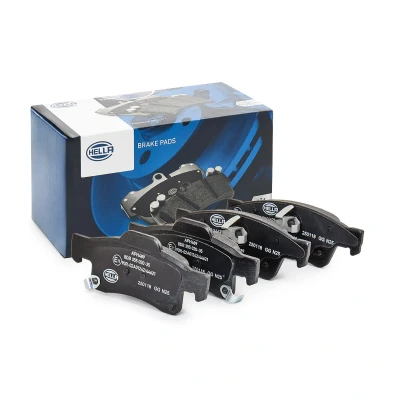 Kuva HELLA 8DB 355 020 351 Jarrupalat akustisella kulumavaroittimella JEEP: GRAND CHEROKEE 4