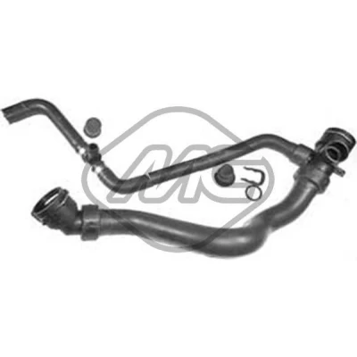 Kuva Jäähdyttimen letku, Alla AUDI A4 B5, B5 Avant, A6 C5, VW PASSAT Variant, B5.5, B5.5 Variant OE 4B0121055J, 8D012105