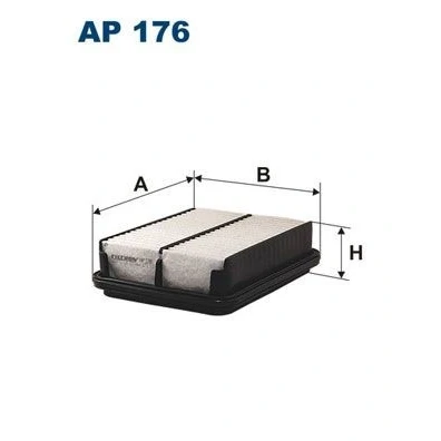 Kuva FILTRON AP 176 Ilmansuodatin 52 154 189 Suodatinpanos