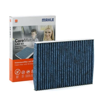 Kuva MAHLE ORIGINAL LAO 63 Raitisilmasuodatin Aktiivihiilisuodatin, anti allergisella vaikutuksella, Antibakteerisella vaikutuksella 283,0 207 30,0 CST4624
