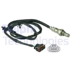 Kuva DELPHI ES20513 12B1 Lambda Anturi Planarsondi, Lämmitetty OPEL: Astra G CC, Zafira A, Cabriolet