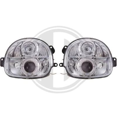 Kuva DIEDERICHS HD Tuning 4480380 Ajovalonheitinsarja RENAULT: Twingo I Hatchback 1.2, 1.2 16V 1993 2007