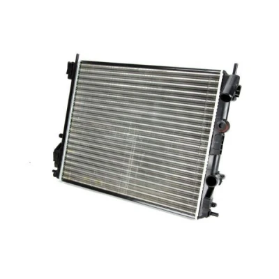 Kuva THERMOTEC D7R018TT Jäähdytin 480 414 23 Käsivaihteisto Jäähdytysrivat mekaan. kiinnitetyt RENAULT: CLIO 2