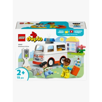 Kuva LEGO DUPLO Town 10447 Ambulanssi ja kuljettaja